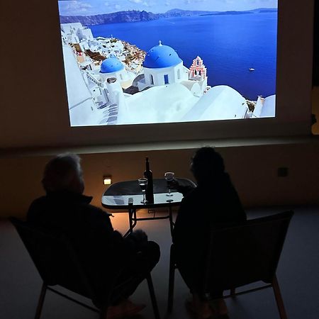 Love Nest With Hot Tub, Hammam & Outdoor Cinema Akrotiri  Exterior photo